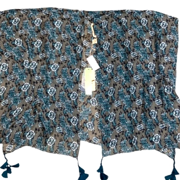 💙💚Quagga GreenLabel Woven Ruana - Exclusive Print! - Picture 12 of 13